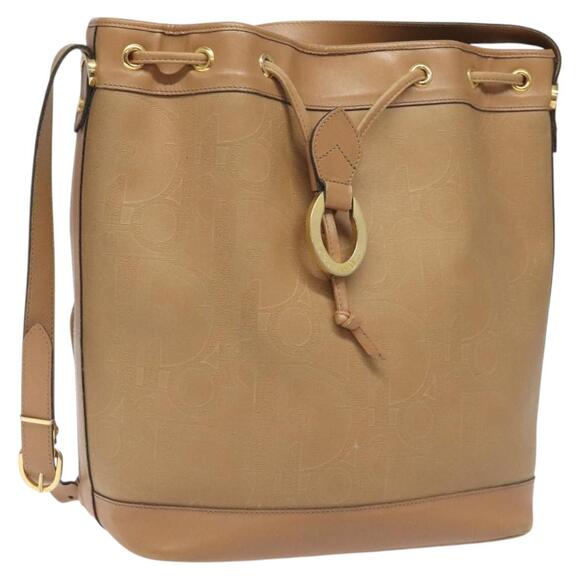 DIOR Trotter Canvas Shoulder Bag Beige - Picture 1 of 12